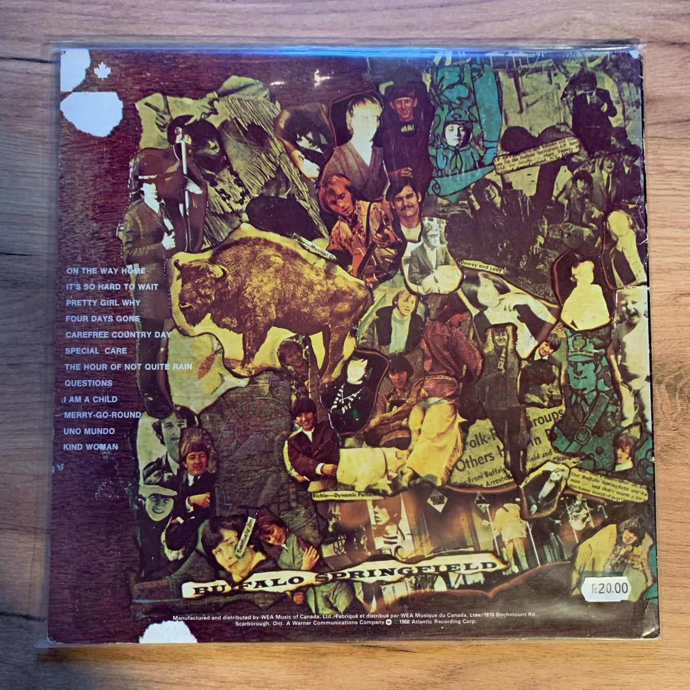 Dischi in vinile: BUFFALO SPRINGFIELD - LAST TIME AROUND...RE CAN... VG++/VG++ – Usato da Gals venduto da Diskopatshop 1