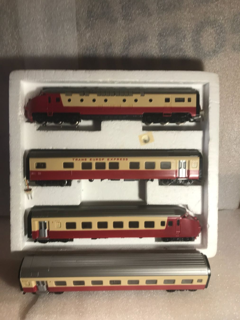 Märklin Modellini di ferrovie: 4 Teiliger RAM TEE Zug  3071 – Nuovo (secondo la descrizione) da Bad Ragaz venduto da alfonskarrer
