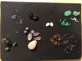 Lot: Halbedelsteine