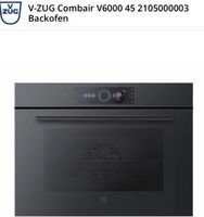 V-ZUG Combair V6000 45 Backofen, TopClean, Spiegelglas
