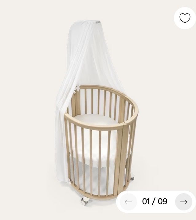 Letti: Stokke Sleepi Himmel - Weiss – Usato da Köniz venduto da dia_rs6m