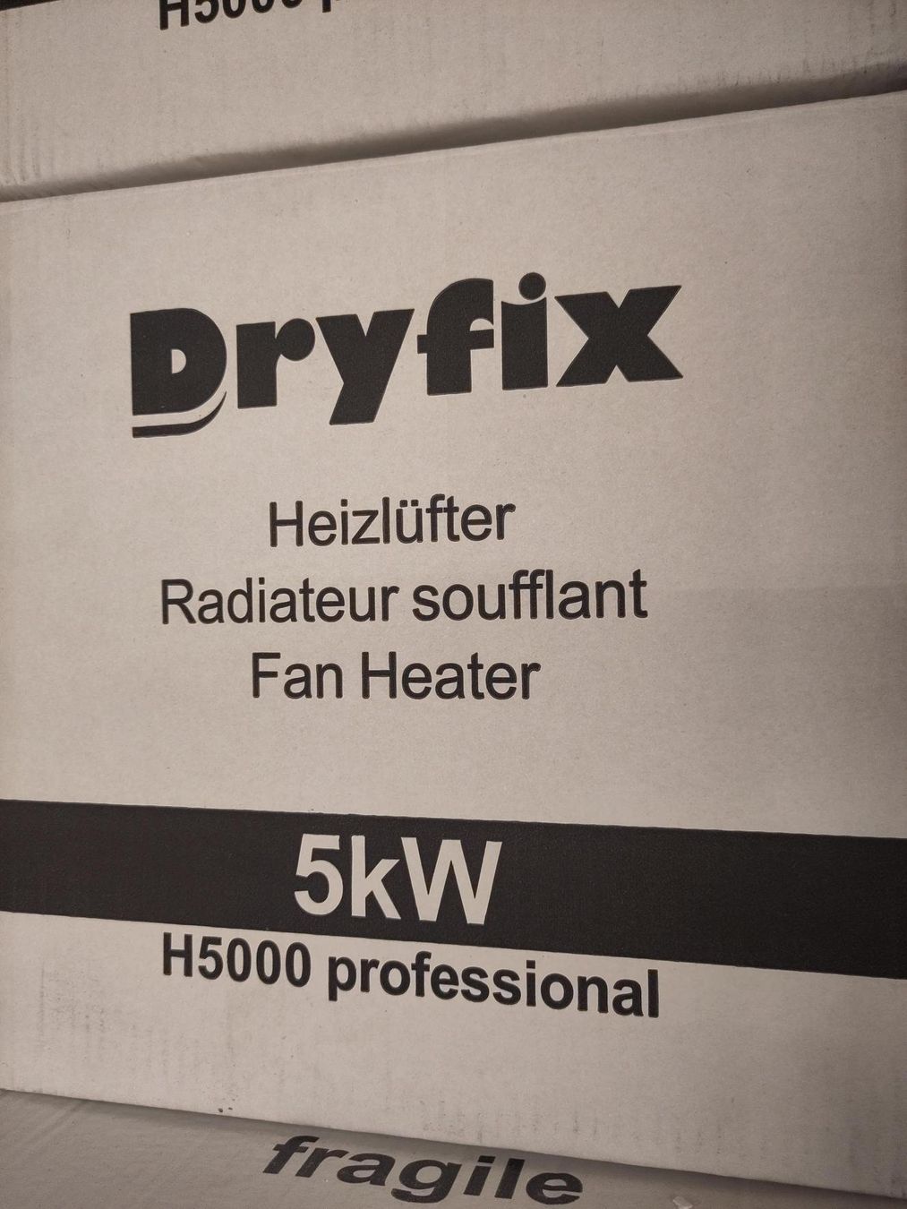 Radiatori: Heizlüfter Dryfix 5kW H5000 Professional – Usato da Cham venduto da QS-Service
