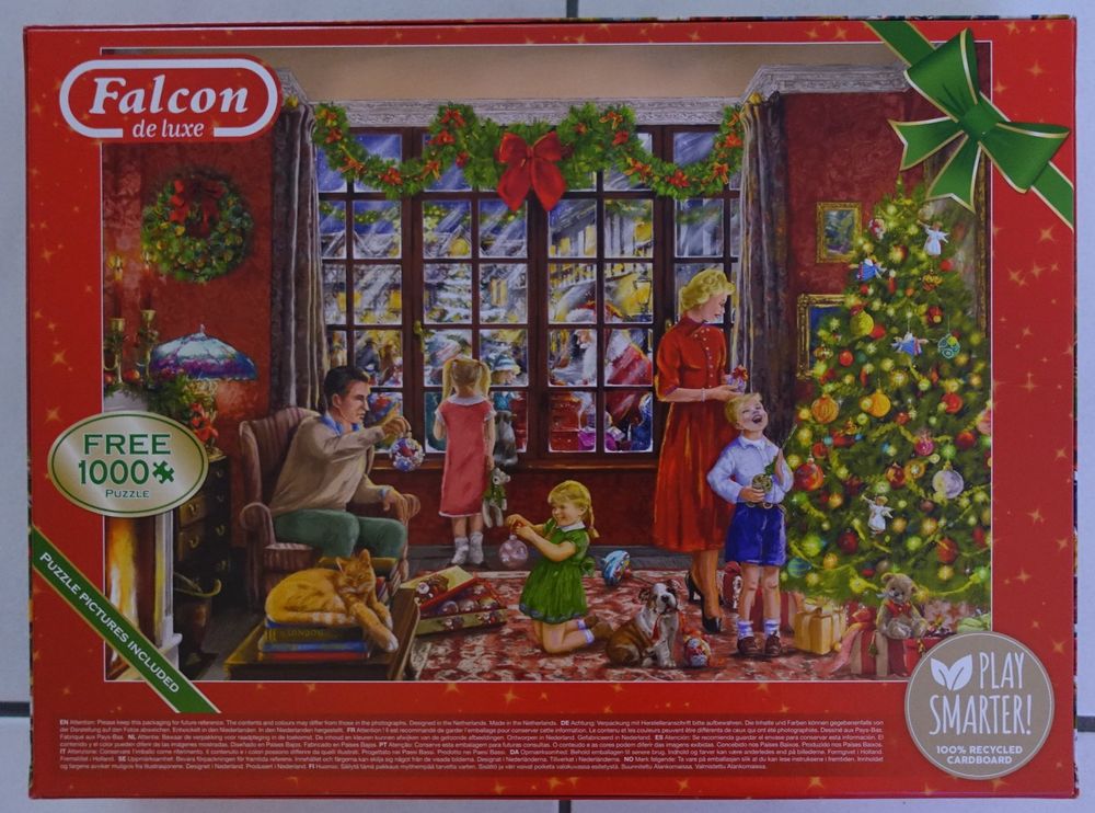 Falcon Puzzle 2x 1000 Teile - Letters for Santa (Gebraucht) in Arbon ...