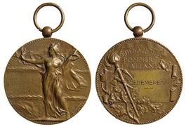 Italien, Verdienstmedaille Feuerwehr 1900