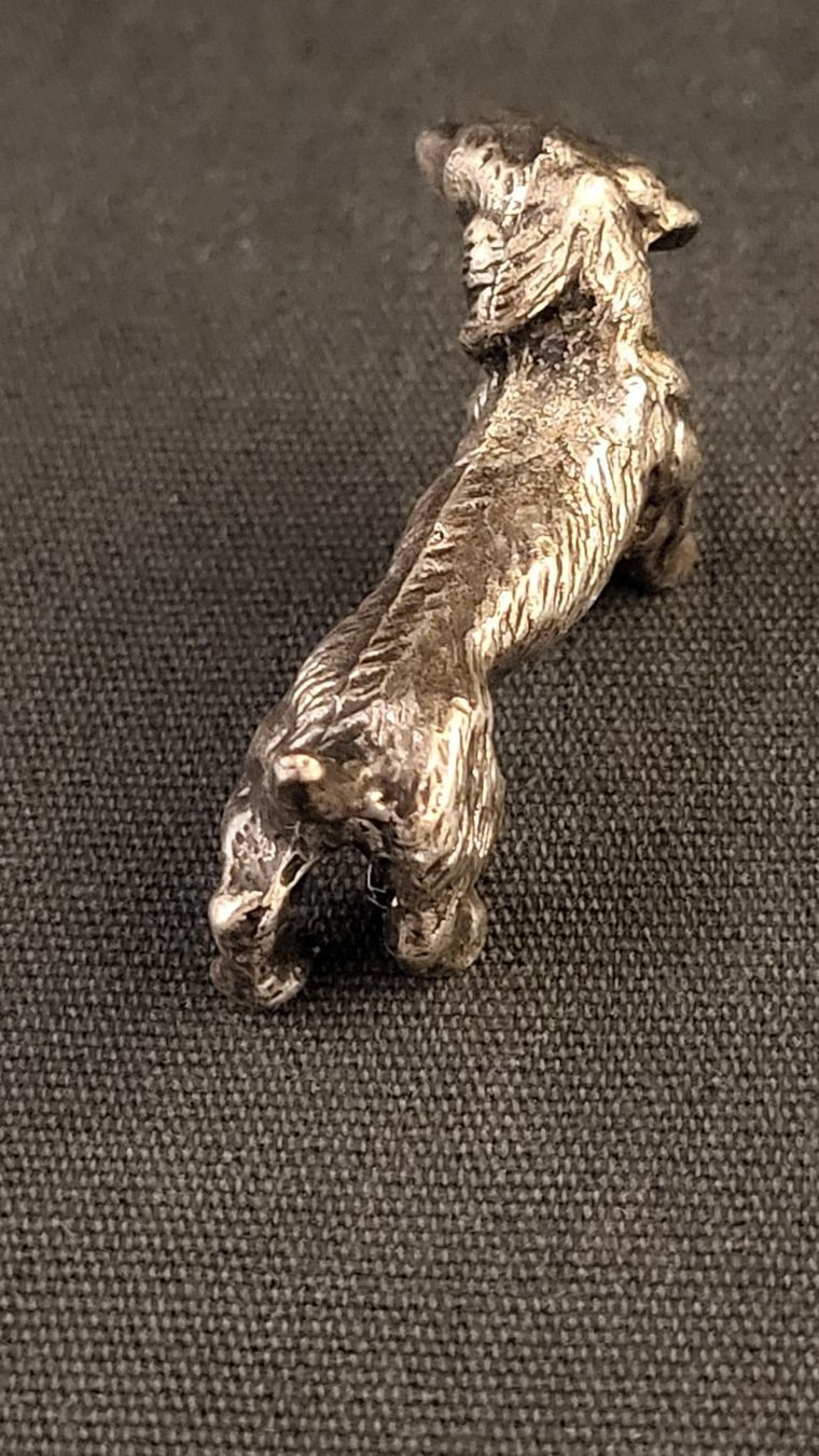 Statuette: Kleiner Metall-Dackel "III" – Usato da Basel venduto da spinne02 3