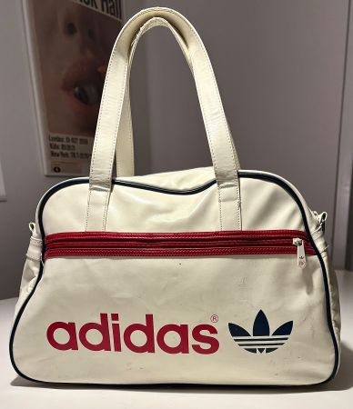 ADIDAS SPORTTASCHE, VINTAGE, CREME, AIRLINER, RETRO