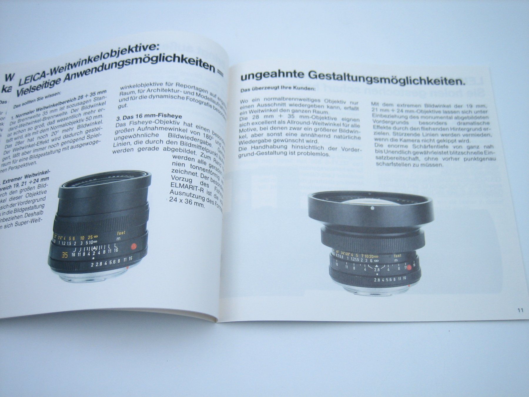 Leica Documenti: Leica R-Objektive alter Prospekt/Katalog – Usato da Zürich venduto da Tomi118 4