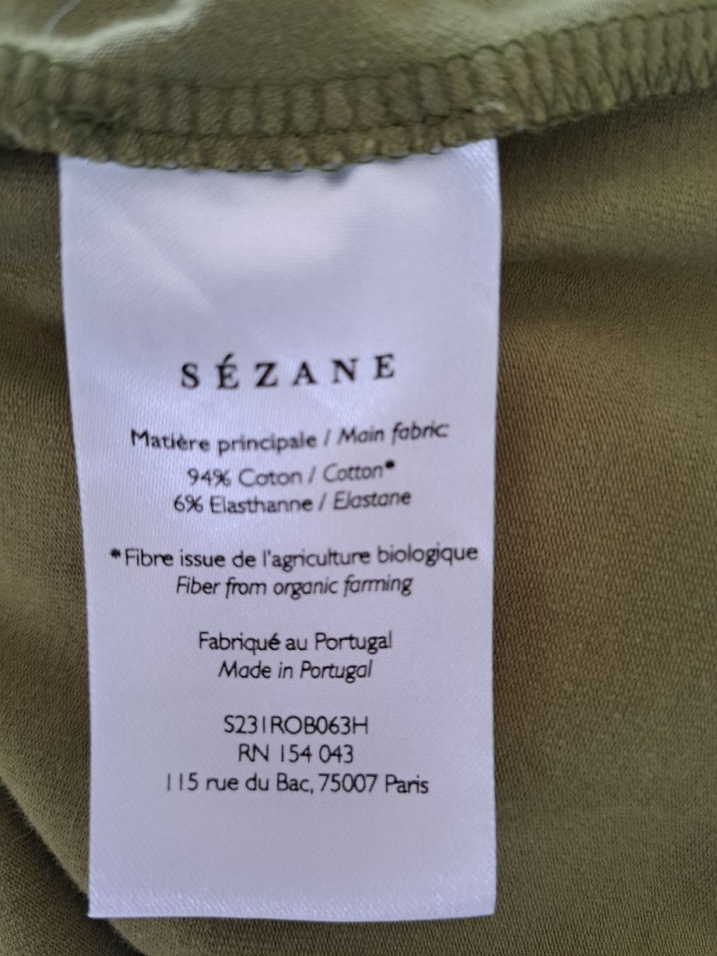 Sezane Robes: Sezane Pippa Kleid – D'occasion à Thalwil par sternenstaub369 3