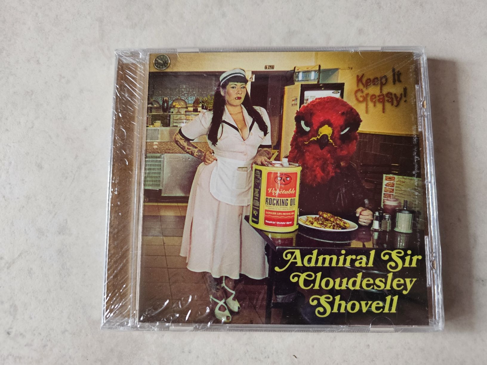 CD: Admiral Sir Cloudesley Shovell  - Keep It Greasy / Fabrikneu – Nuovo e nell'imballaggio originale da Schneisingen venduto da backstore24