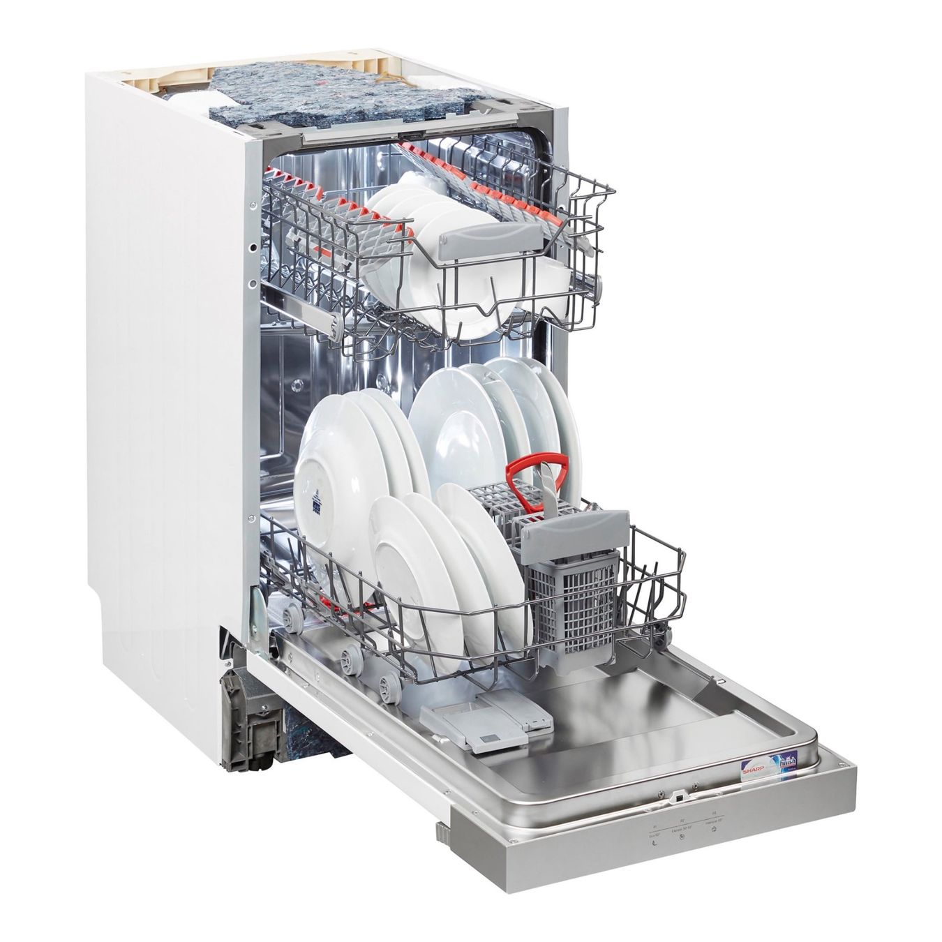 Sharp Lavastoviglie: QW-HS12S47ES-CH Einbau-Geschirrspüler – Nuovo (secondo la descrizione) da Wängi venduto da SPCSHOP 2