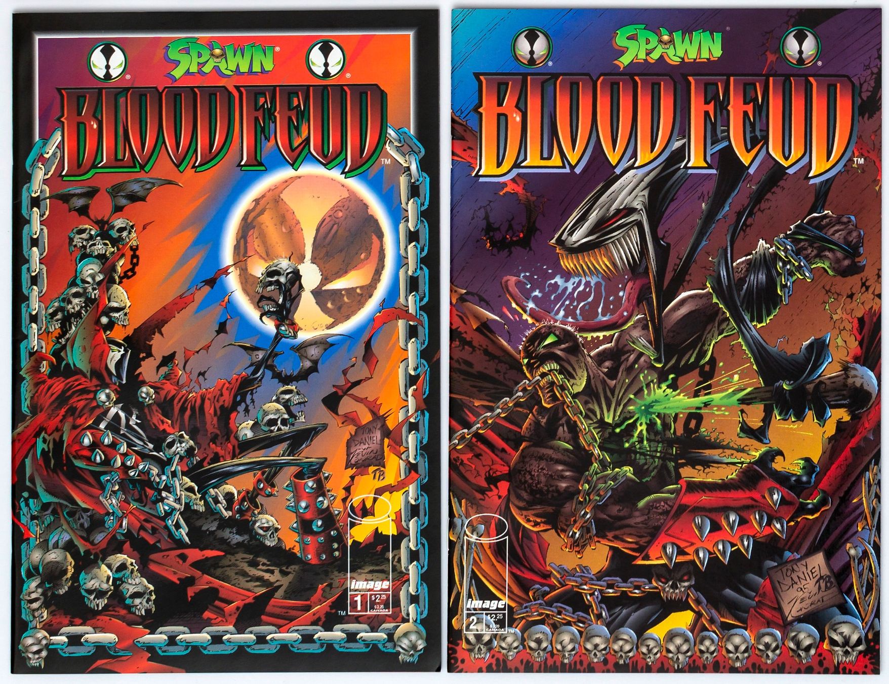 Fumetti: BLOOD FEUD - SPAWN - #1-4 US Ausgaben +++ – Usato da St. Gallen venduto da kobayashi-maru 1