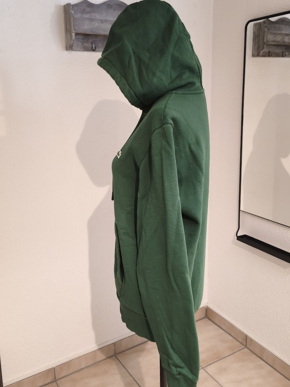 Lacoste Maglioni & Felpe: Lacoste Sweaterjacke dunkelgrün Grösse M – Usato da Emmetten venduto da SecondhandSiska 1