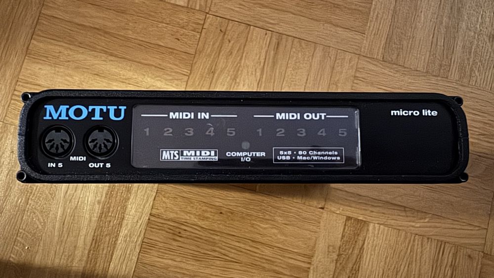 MOTU Micro Lite 5x5 MIDI-Interface USB Mac/PC (Gebraucht) in Schinznach ...