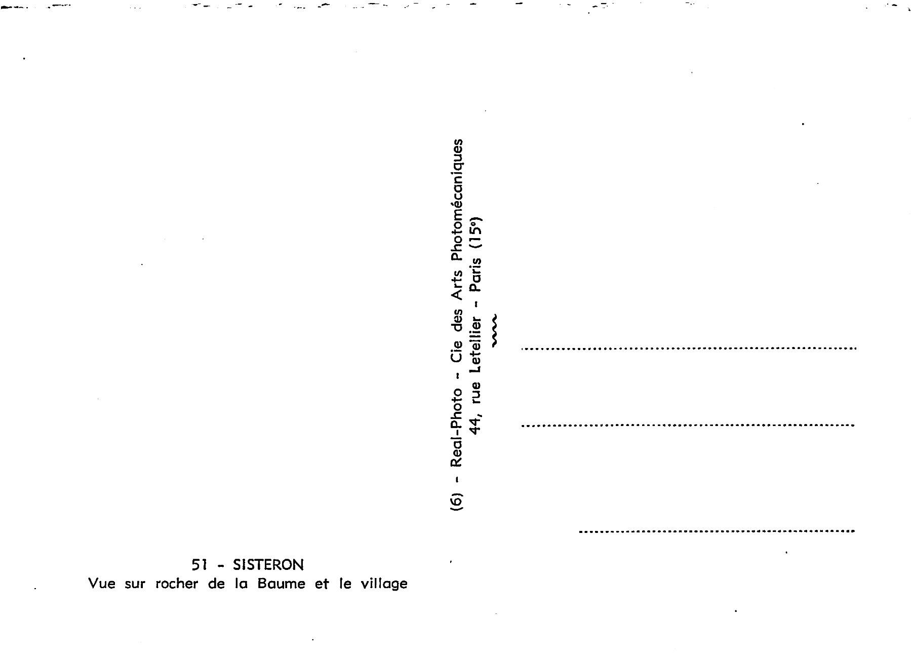 Cartoline postali: 3x Sisteron – Usato da Ottikon b.Kemptth. venduto da Neptun1974 5