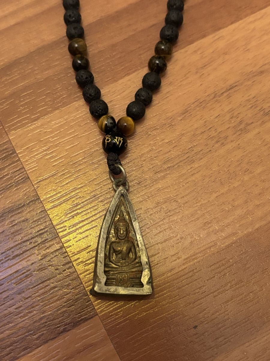 Catenine: Buddha Halskette mit Tigerauge – Usato da Weiningen ZH venduto da GriederRemarket 1