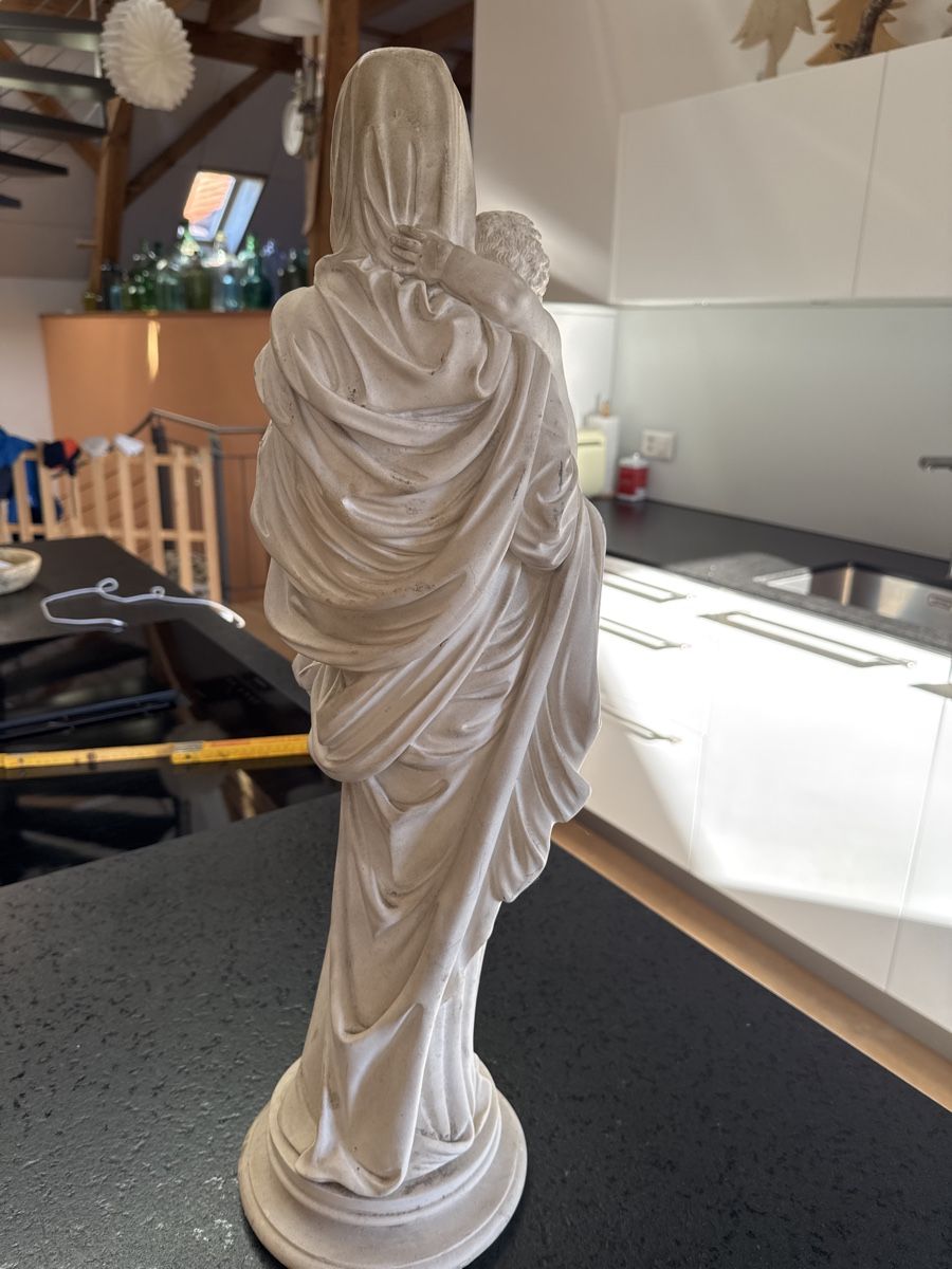 Sculture & Statue: Wunderbare Muttergottes Statue mit Kind 65 cm, 12 kg – Usato da Schmitten FR venduto da mantom 5