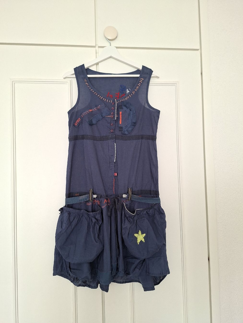 Desigual Vestiti: Desigual Robe Sans Manches Coton T36 – Usato da Lutry venduto da Sim_Sta