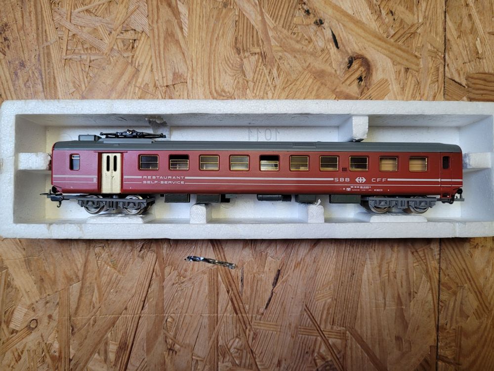 Lima Carrozza 309521K – Wagon Voyageurs HO – 2ème Classe SBB – Neuf