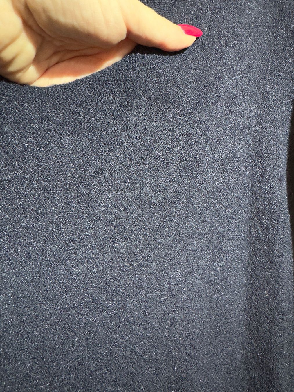 Pulls & Sweat-shirts: Weicher dunkelblauer Pullover ca. Gr. XL – D'occasion à Grosswangen par second_hand_dress 4