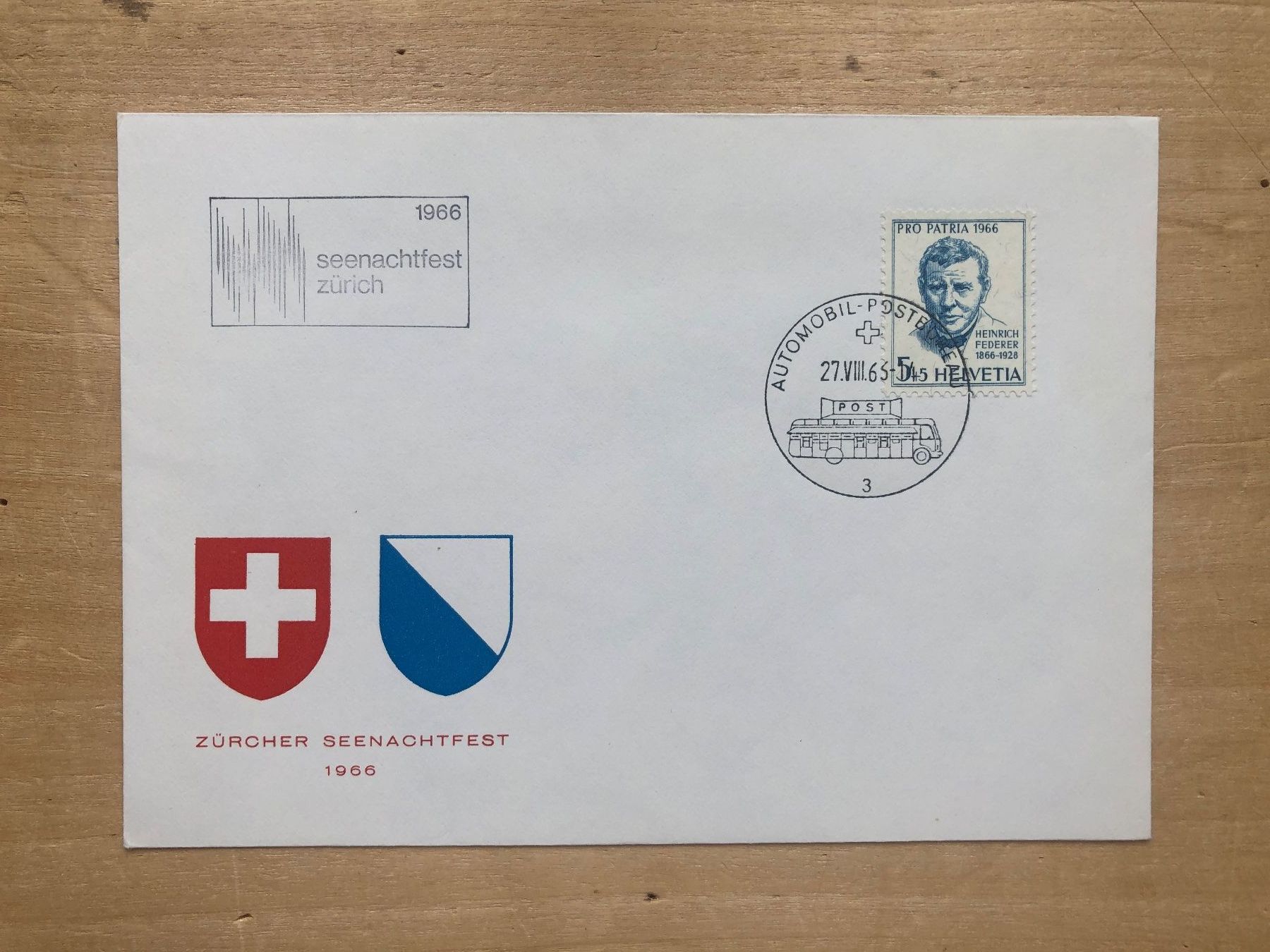 Tutti i francobolli: Zürcher Seenachtfest 1966 – Usato da Neuchâtel venduto da Atahuallpa