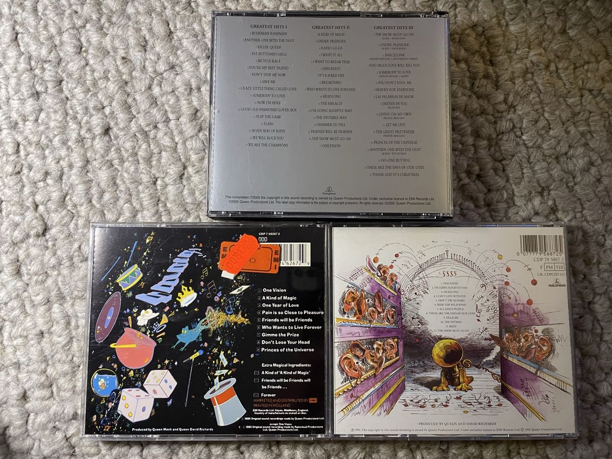 CD: 3x Queen – Nuovo (secondo la descrizione) da Reinach AG venduto da trigger7811 1