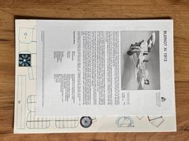 1 Modellbogen Pädagogischer Verlag Bleriot XI 1913