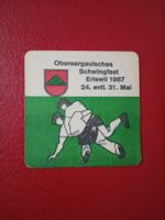 Bierdeckel Schwingfest Eriswil Bern 1987 (BDE1)