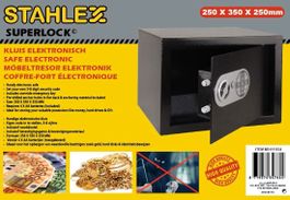 Möbeltresor elektronisch von Stahlex (H250 x B350 x T250 mm)