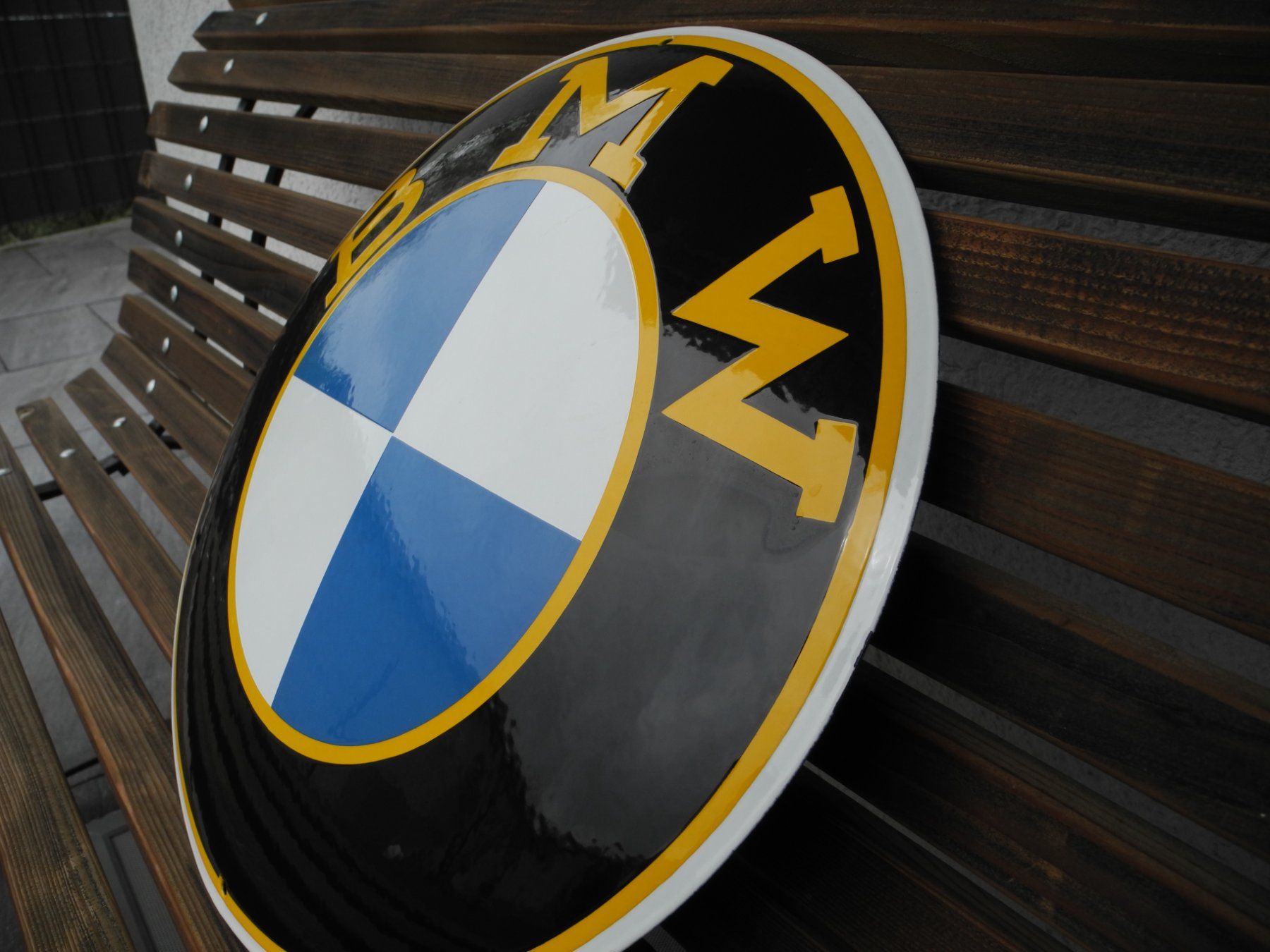 BMW Schilder: XL BMW EMAILSCHILD – Neu (gemäss Beschreibung) aus Reinach AG von Huckleberrysix 4