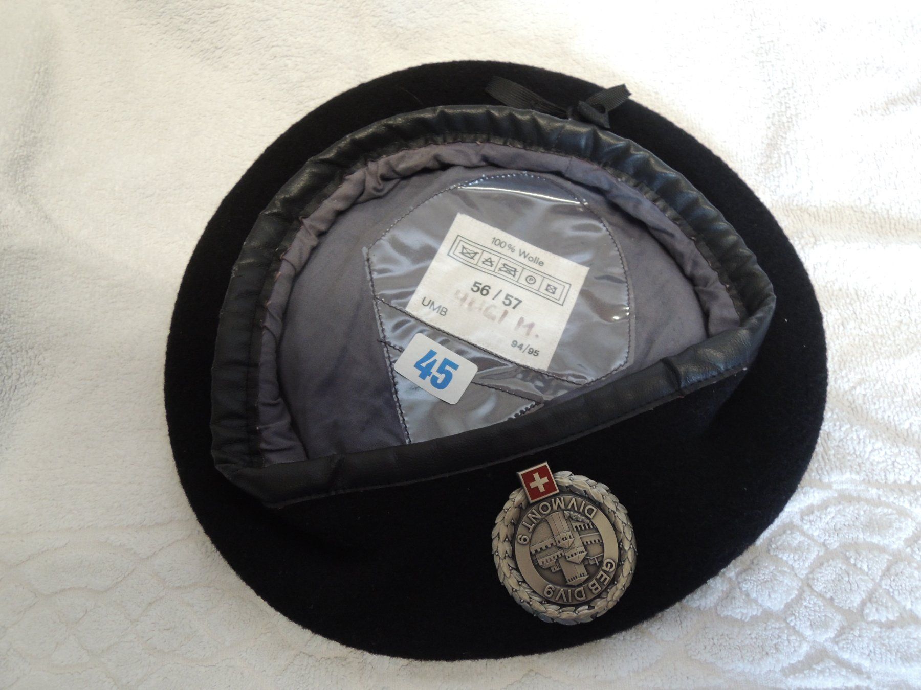 Uniformi: Schweizer Armee Béret – Usato da Uznach venduto da Othmar52 2
