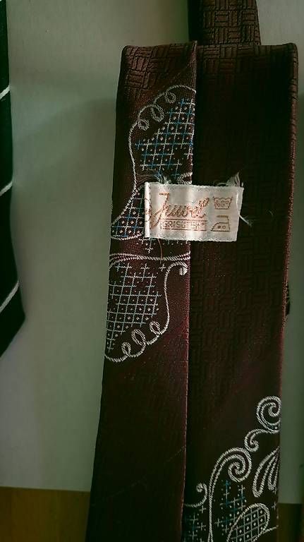Cravates: Vintage Herren Krawatten 9 Polyester & Seide – D'occasion à Zuerich par Moysy 3