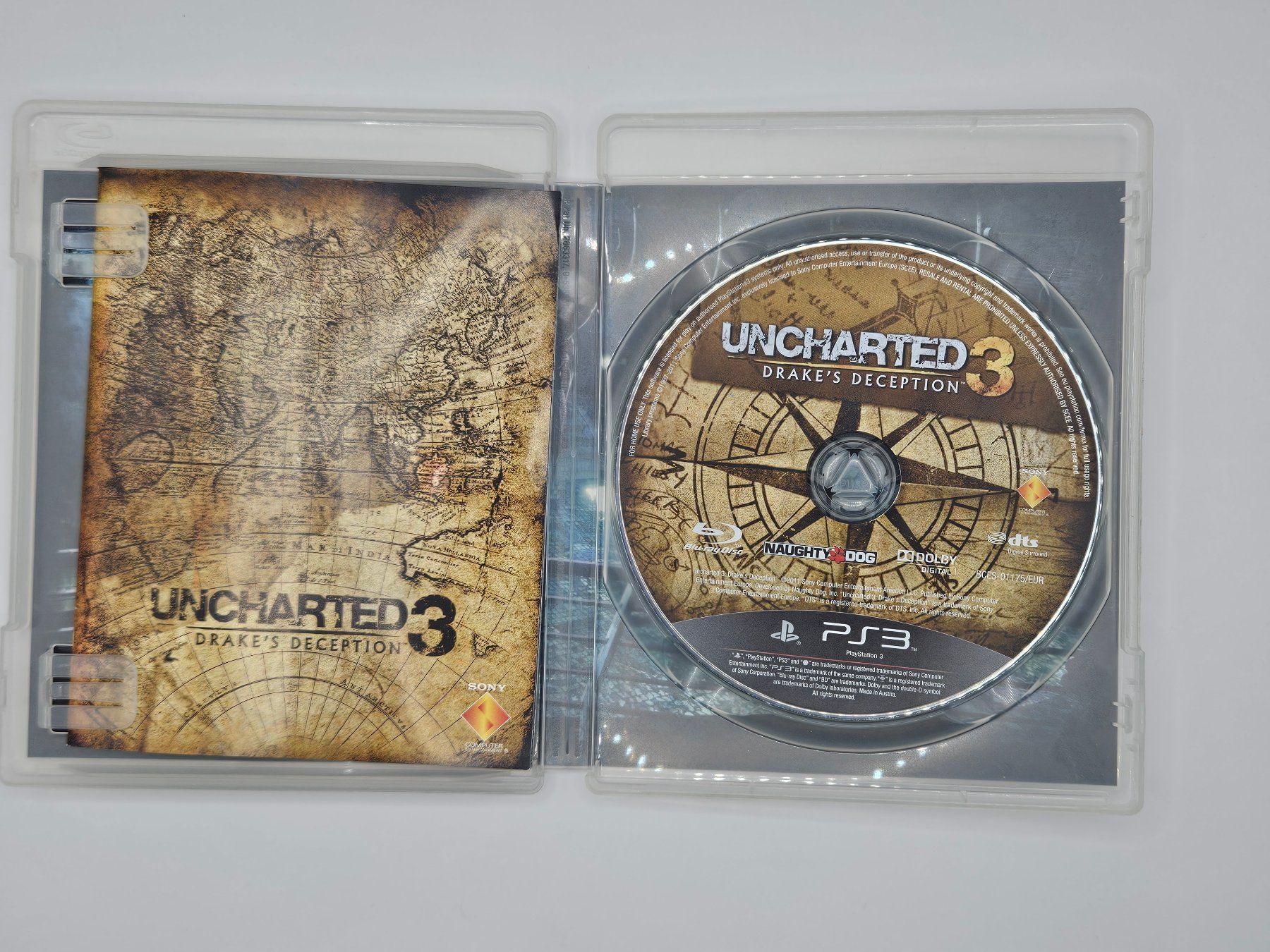 Sony Giochi: Uncharted 3 Drake's Deception PS3 DE / FR / EN CIB – Usato da Hauterive NE venduto da ariashopch 2