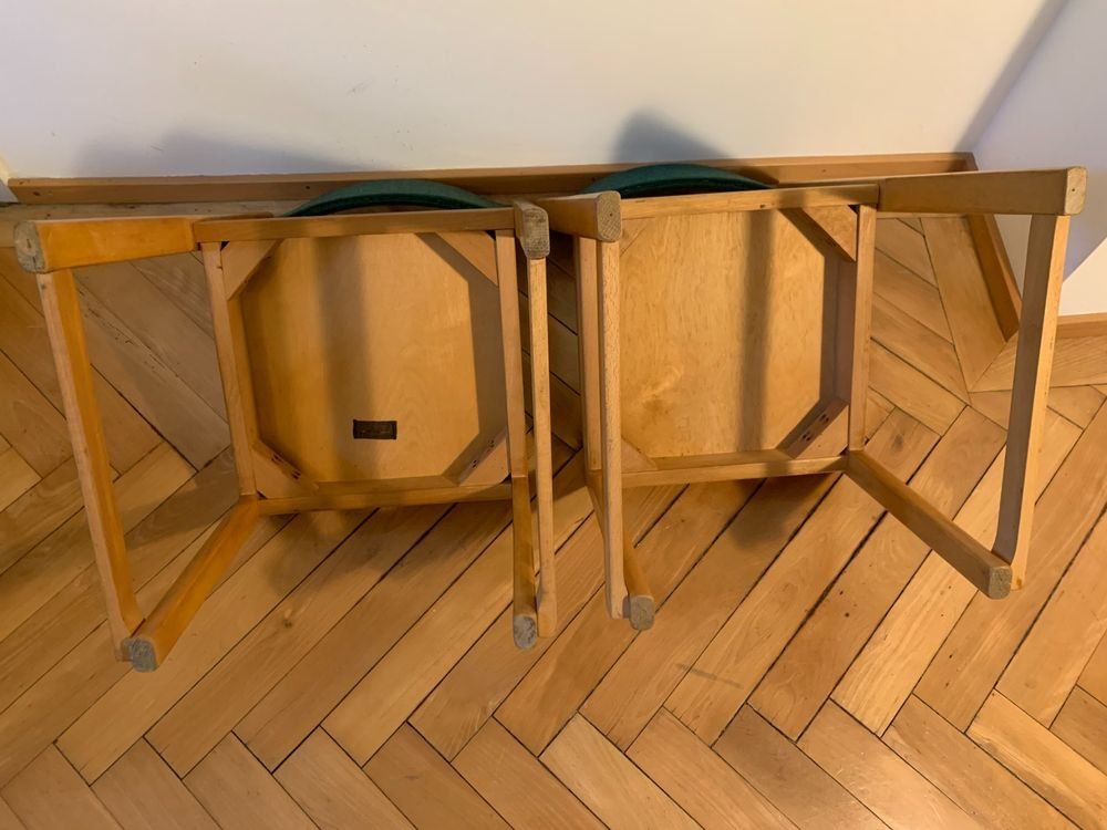 Sedie: 2x Midcentury Stapelstühle, Design C.-E. Ekström, Schweden – Usato da Bern venduto da Stanko16 6