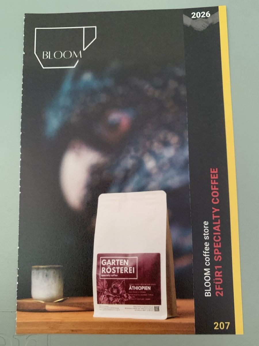 Gutscheine: 2für1 Kaffee, Bloom Sursee – Neu und originalverpackt aus Attelwil von TaraLee