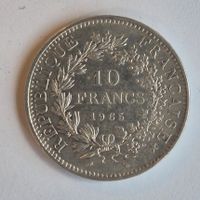 Frankreich 10 Francs 1965 «Hercule» – 900er Silber (R121)