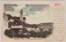 AG 212 AARAU Protestantische Kirche 1902
