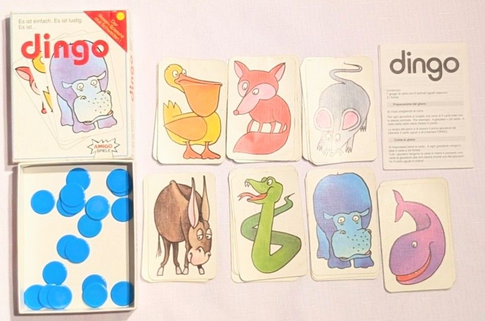 Amigo Giochi: DINGO Kartenspiel von AMIGO – Nuovo (secondo la descrizione) da Wängi venduto da ABIZONE-86 3