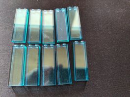 Lego 1x2x5 Stein 6514088 glas hellblau 10 Stück