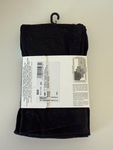 Dim Calze & Collant: Collant DIM noir OPAQUE VELOUTE 40D - taille 3/4 – Nuovo e nell'imballaggio originale da Perly venduto da dwight14 1