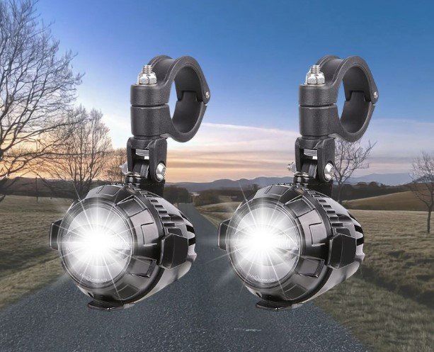 Fari: LED Zusatzscheinwerfer Lumitecs MS1 mit Kabelbaum/Schalter – Nuovo e nell'imballaggio originale da Gwatt (Thun) venduto da Taipan49 1