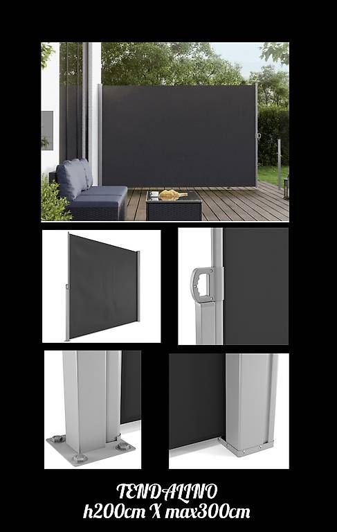 Gonser Ombrelloni: TENDALINO Parasole/Paravento 200X300 – Usato da Someo venduto da tania82