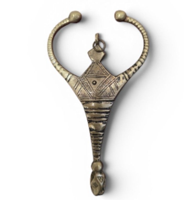 Ciondoli: Pendentif touareg en cuivre blanc – Nuovo e nell'imballaggio originale da Vernier venduto da 19pigments