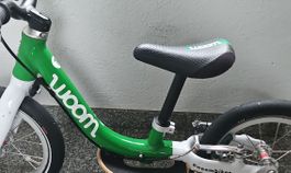 Kinder Laufrad Woom 1 grün 12 Zoll 