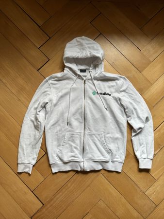 SwissBorg - Hoodie Sweatjacke weiss L