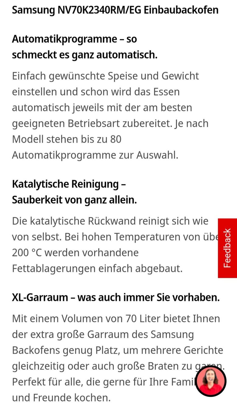 Samsung Forni: Backofen – Usato da Wittenwil venduto da jus_tg96 3