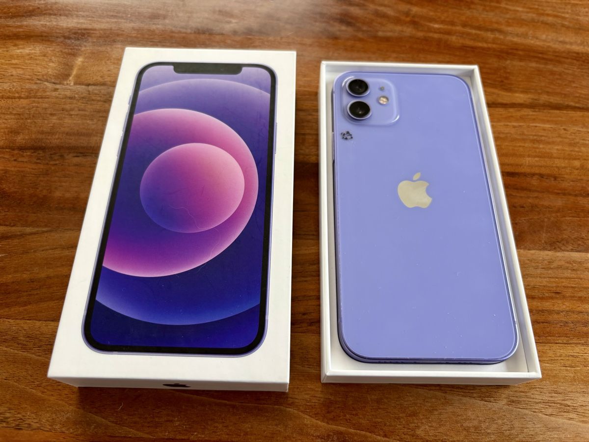 Apple Portables: Apple iPhone 12 purple 128GB – D'occasion à Rümlang par vare