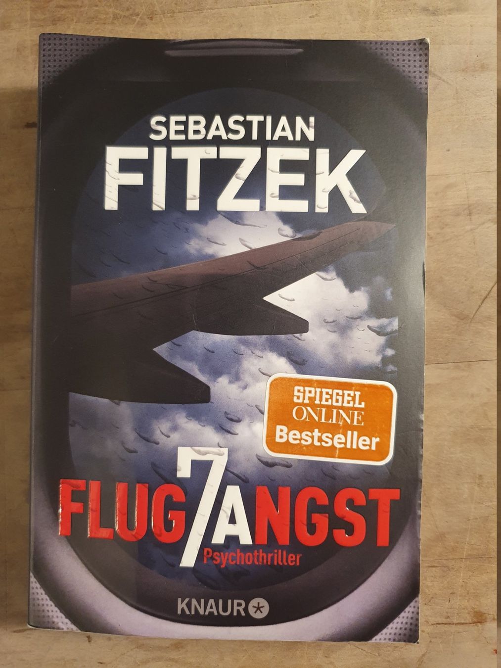 Libri: Flug7angst Sebastian Fitzek Knaur – Usato da Zürich venduto da loosebone