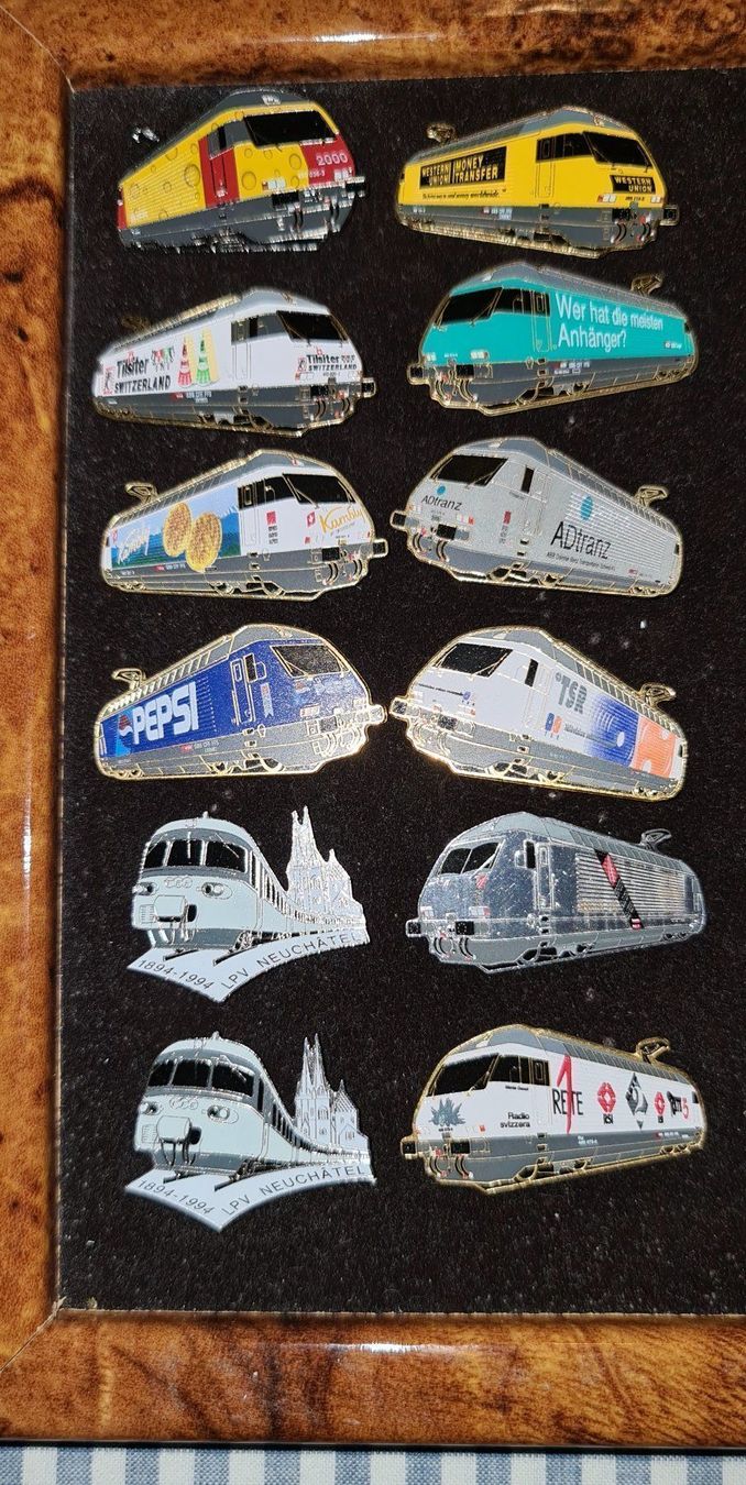 SBB/CFF/FFS Modellini di ferrovie: Pin's Schmid Muller Design – Nuovo (secondo la descrizione) da Cortaillod venduto da signep 2