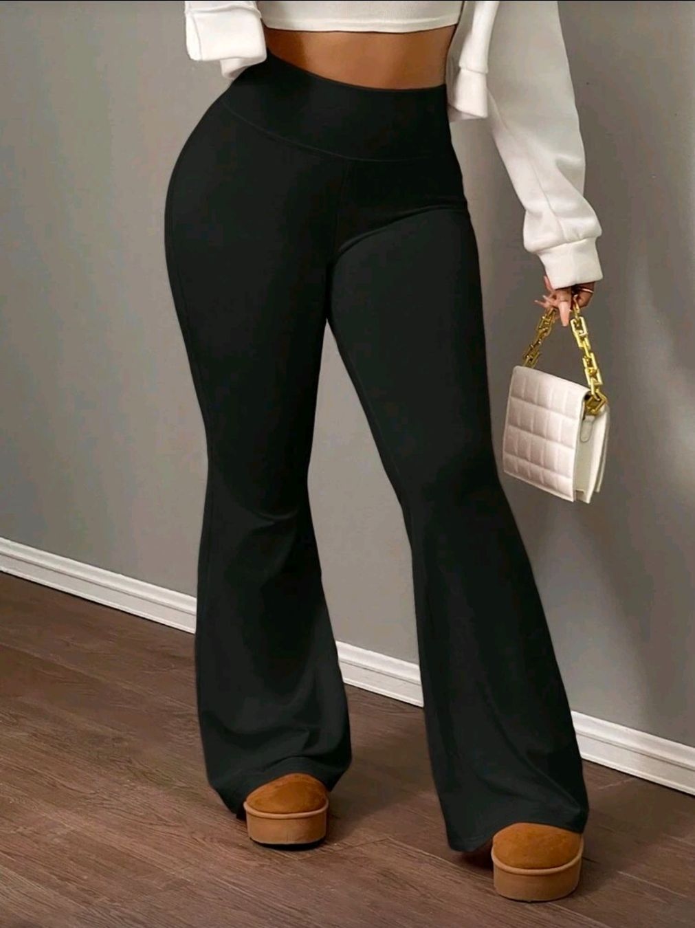 Pantaloni: Strech-Schlaghose - XS - schwarz – Nuovo (secondo la descrizione) da Thalwil venduto da FashionVault 2