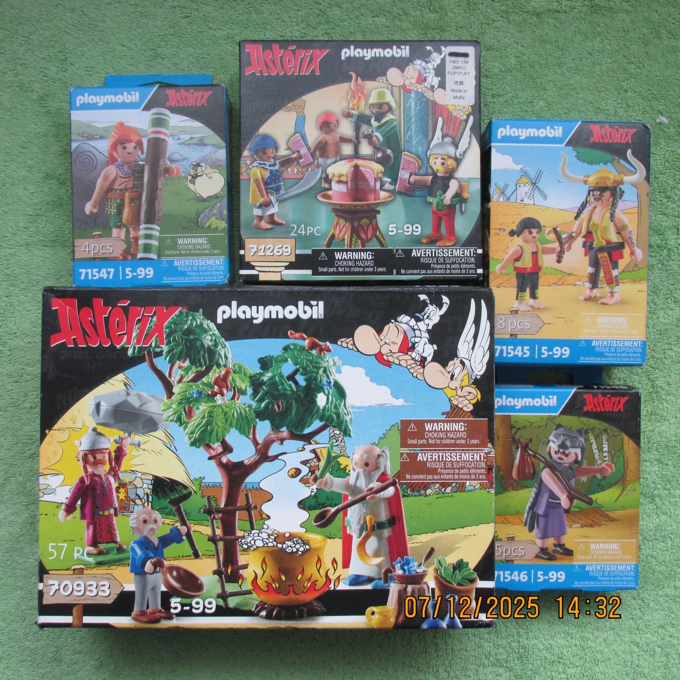 Playmobil Spielzeuge: Playmobil Asterix Sets, div. Sets, neu, komplett – Neu und originalverpackt aus Galgenen von Forflowers
